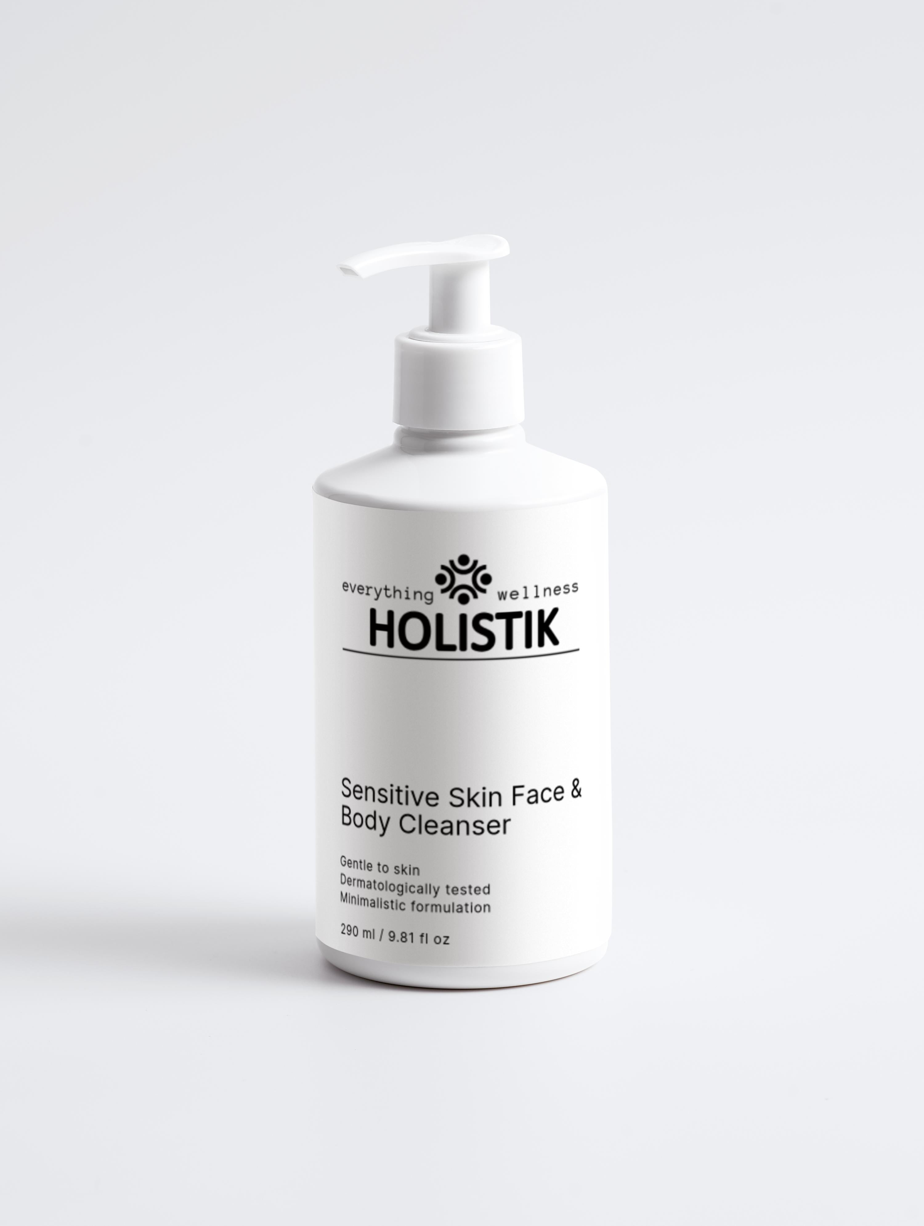 Sensitive Skin Face & Body Cleanser | Linden, Jasmine & Plum