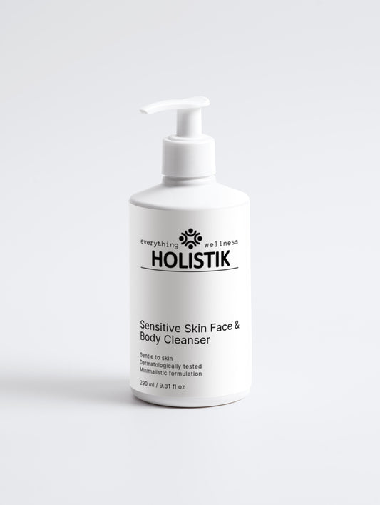 Sensitive Skin Face & Body Cleanser – Linden, Jasmine & Plum (290 ml / 9.81 fl oz)
