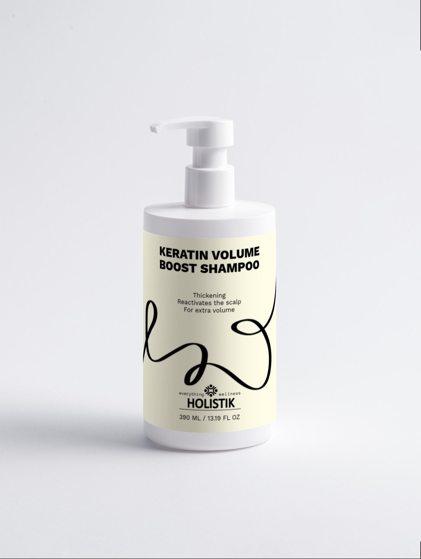 Keratin Volume Boost Shampoo – Strengthening & Volumizing Formula (390 ml / 13.19 fl oz)