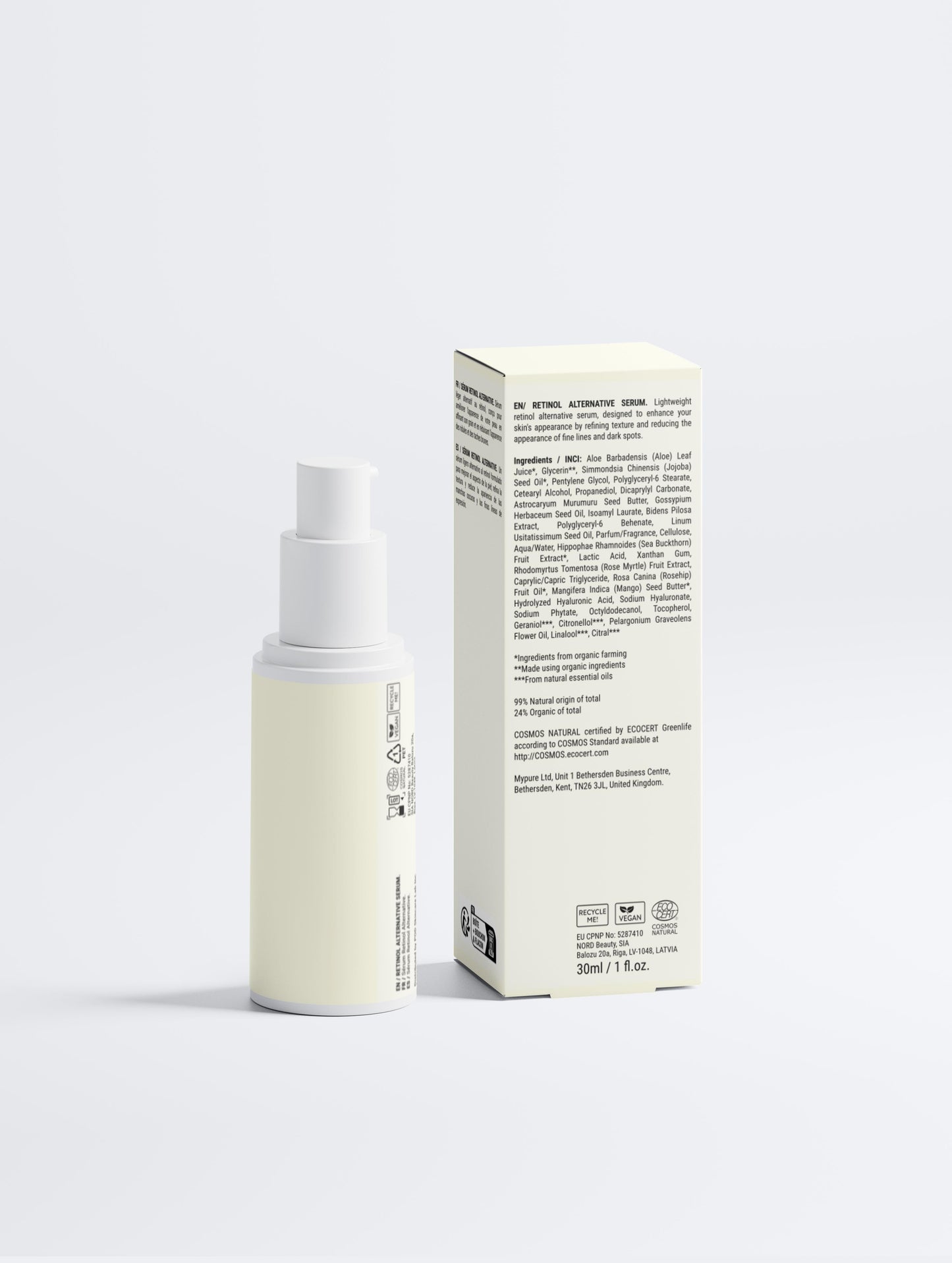 Retinol Alternative Serum – Gentle Anti-Aging & Brightening Treatment (30 ml)