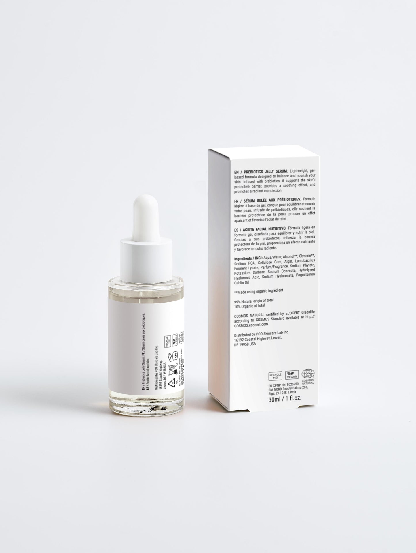 Prebiotic Jelly Serum – Hydrating & Barrier-Balancing Formula (30 ml)