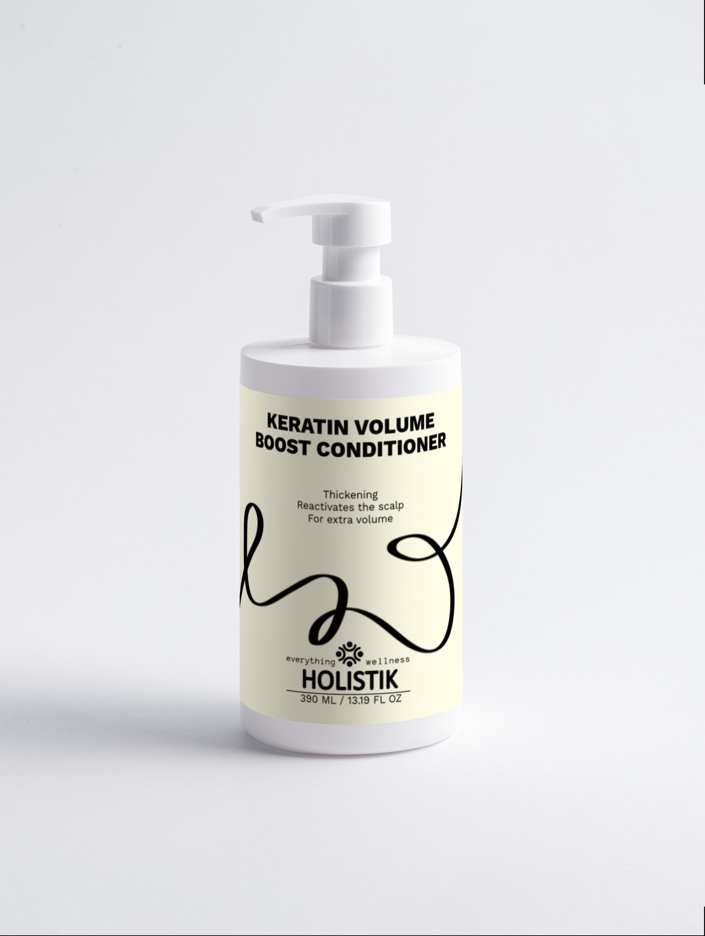 Keratin Volume Boost Conditioner – Strengthening & Volumizing Care (390 ml / 13.19 fl oz)
